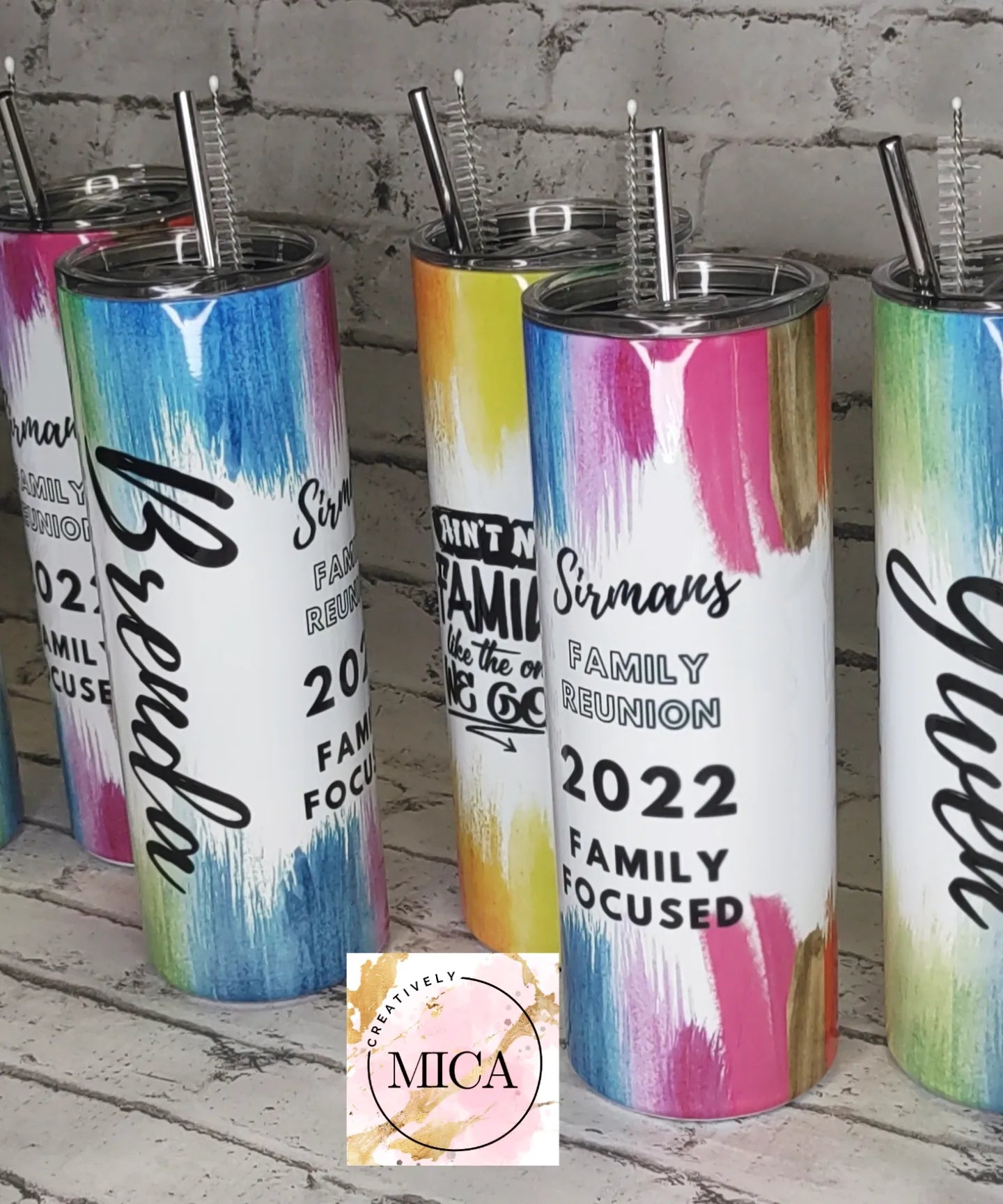 Custom Tumblers – Creatively Mica