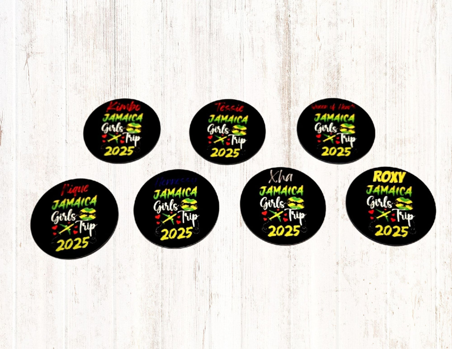 Custom Buttons - Minimum Order Quantity of 6