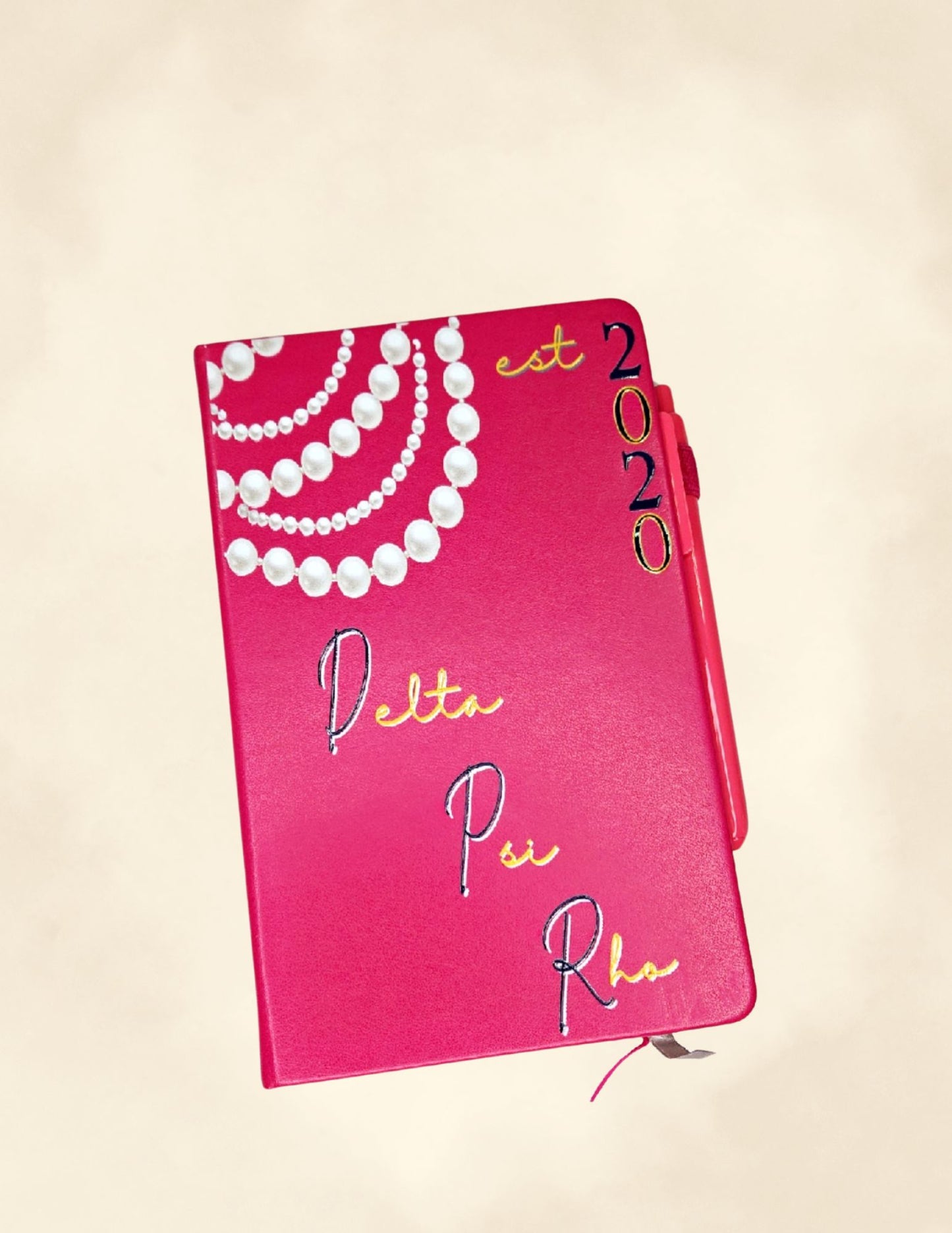 Delta Psi Tote Journal & Pen Set