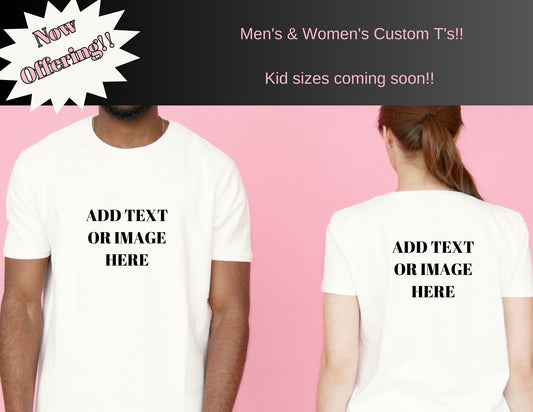 Custom T-shirt - Short Sleeve