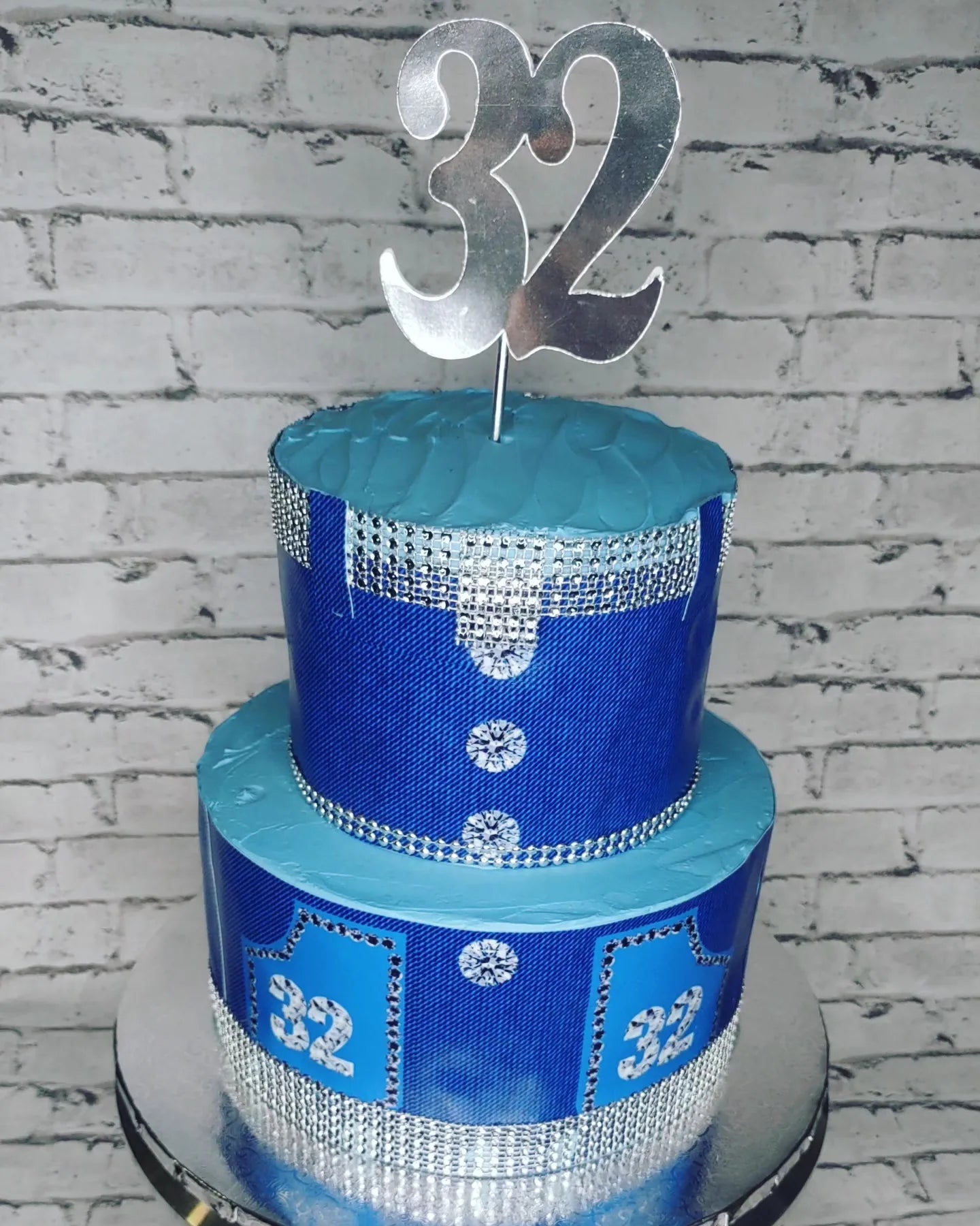 Custom 2 Tier Cake