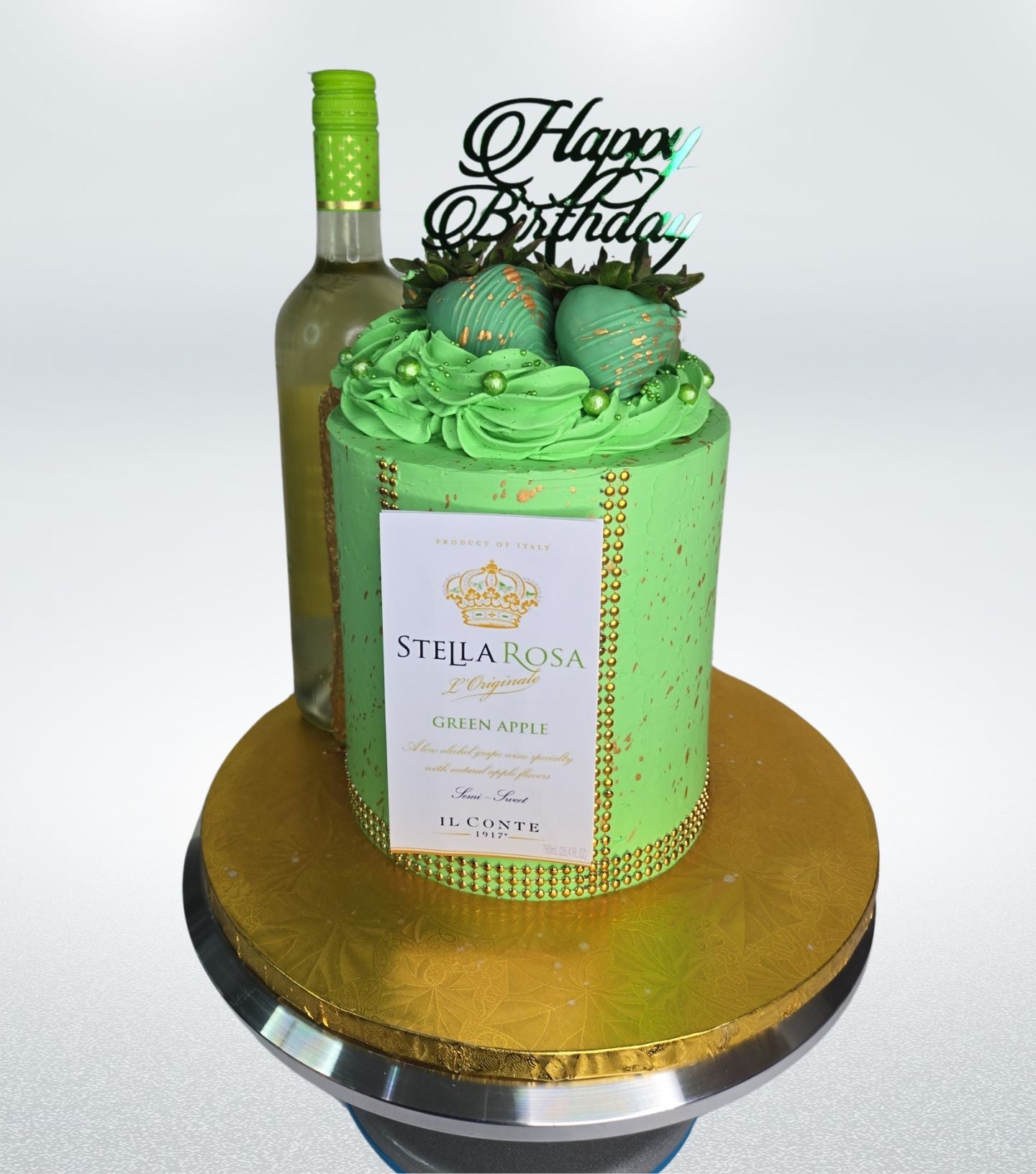 Custom 1 Tier Barrel Cake